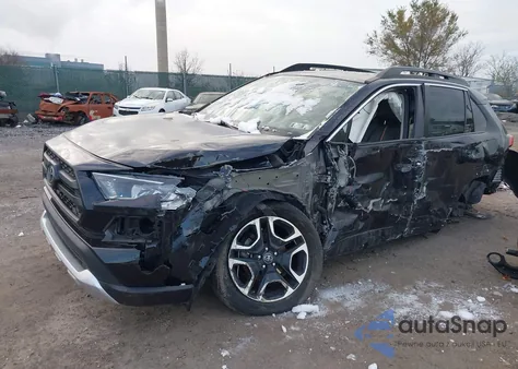 2019 Toyota Rav4 Adventure z USA, uszkodzony, nr VIN 2T3J1RFVXKW002507